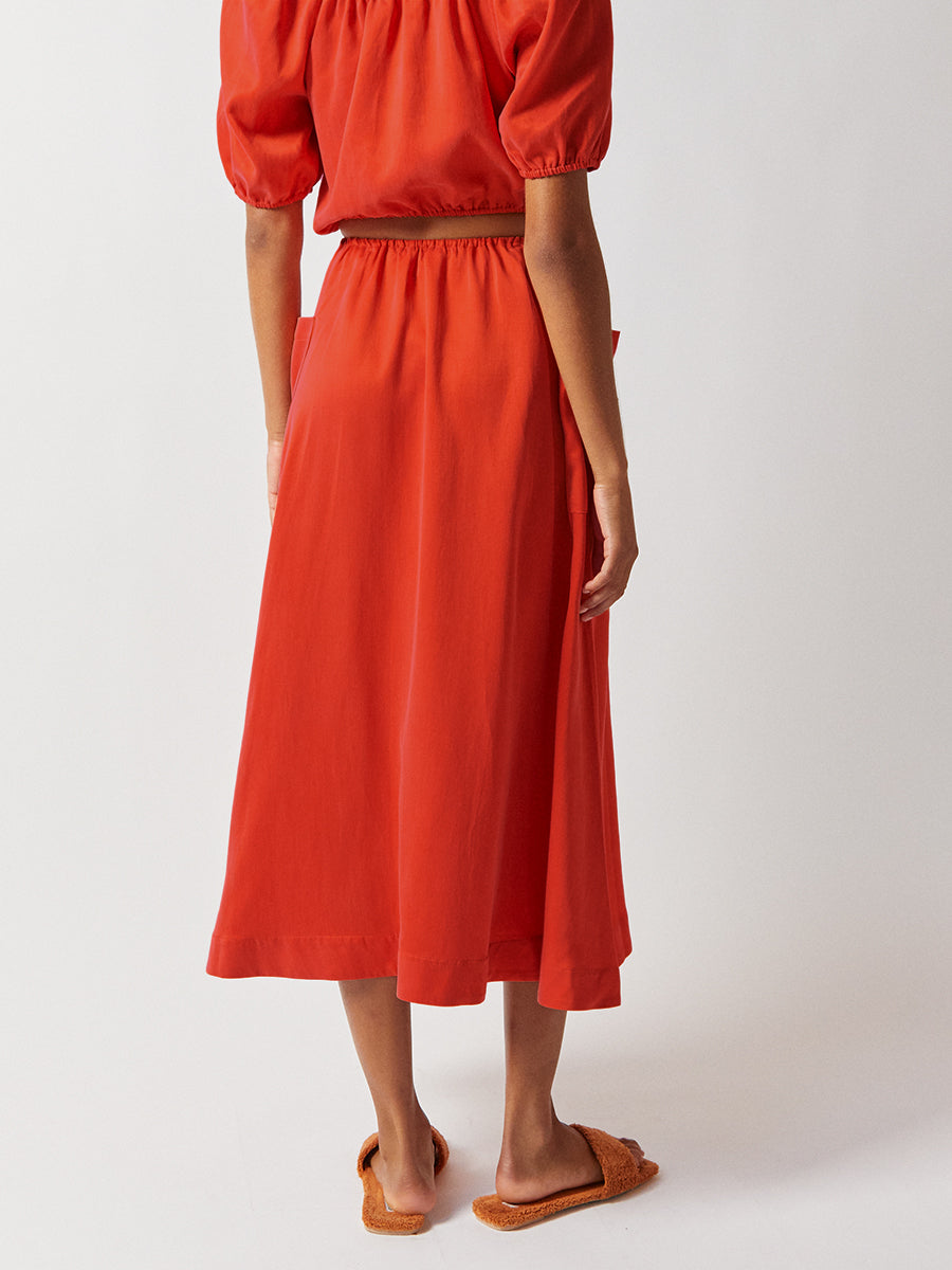 SOL MIDI SKIRT