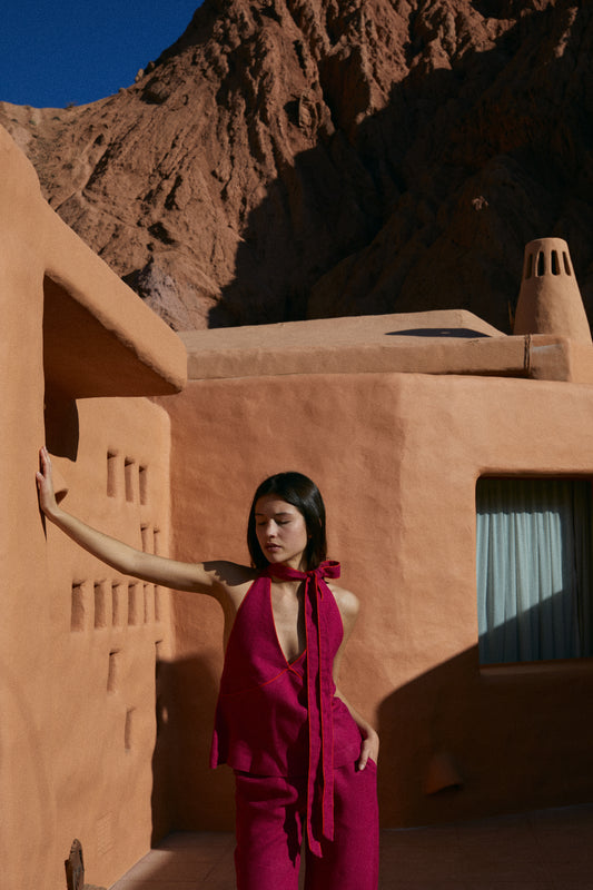 ESTELA TOP + LUISA TROUSERS CO-ORD SET