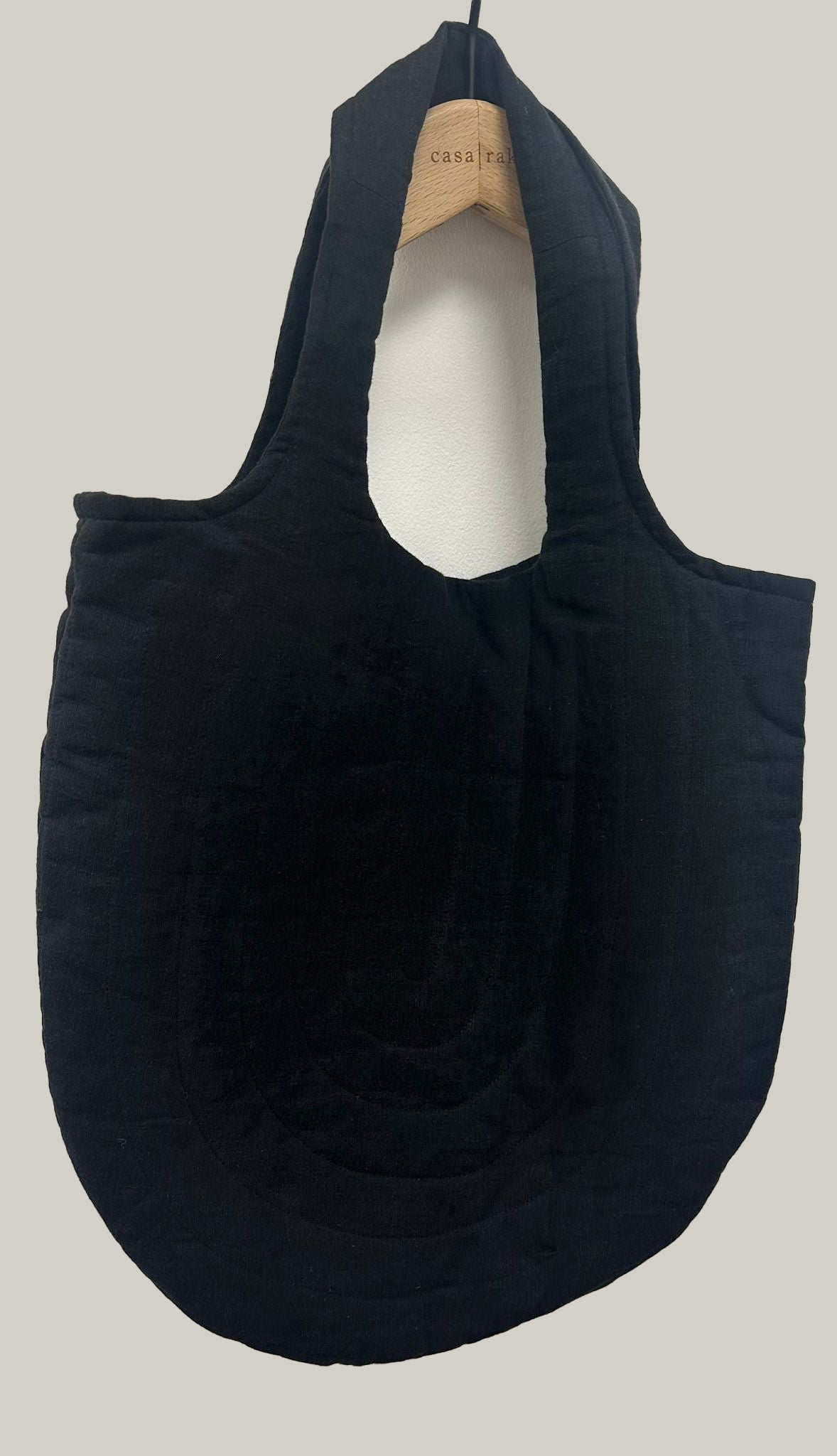 LINEN BAG BLACK