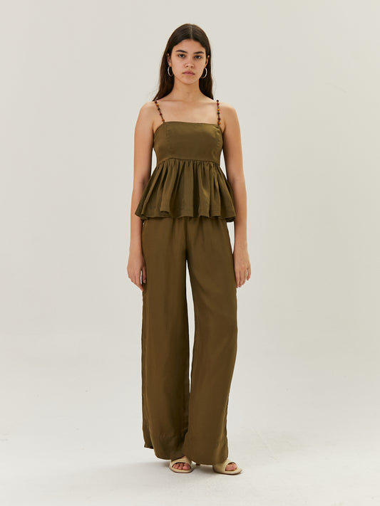 JUSTINA TOP + LUISA TROUSERS CO-ORD SET
