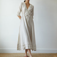 ELENA DRESS ECRU