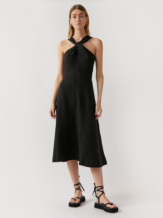 REBECA MIDI DRESS