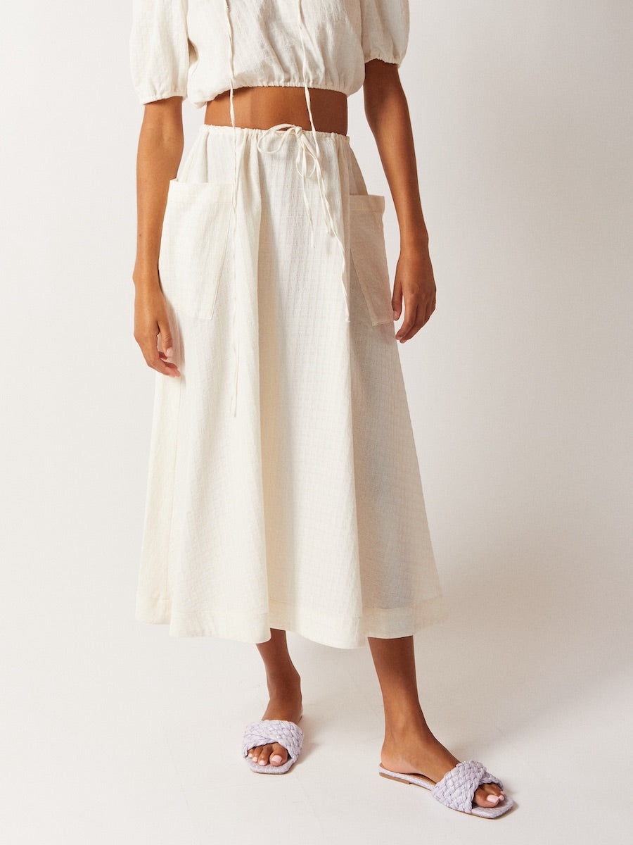 SOL MIDI SKIRT